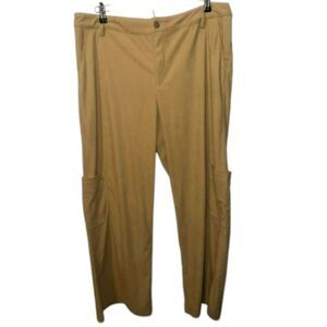 478 Wild Fable Tan Cargo Pants XXL High Rise 13” Rise 31” Inseam 20” Waist